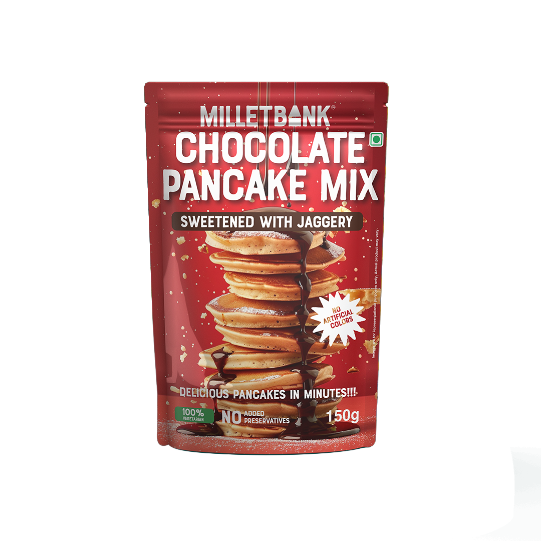 Our millet pancakes cook up fluffy and golden, with a feel-good ingredient upgrade you’ll love.