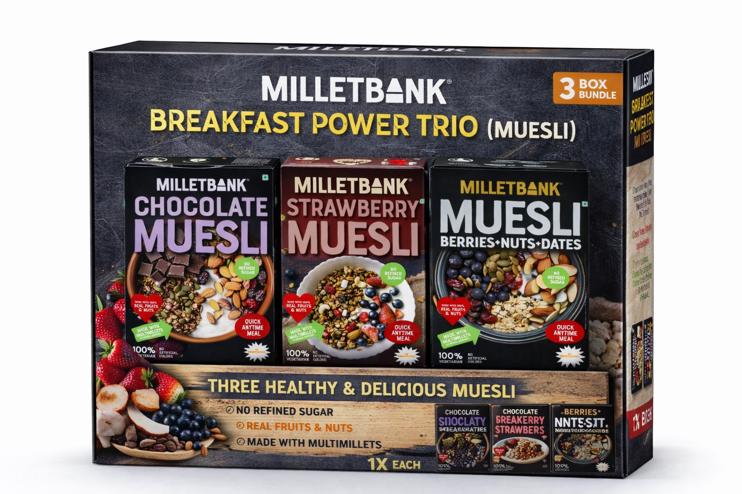 Breakfast Power Trio (Muesli)