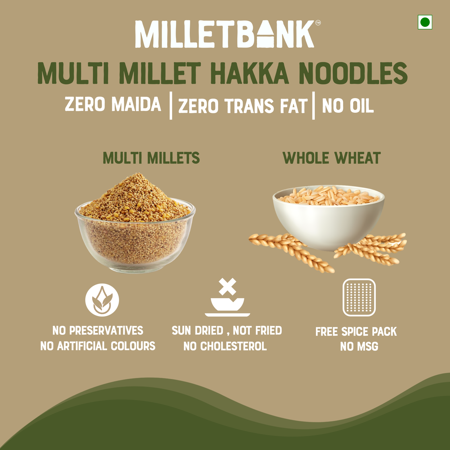 Multi Millet Hakka Noodles