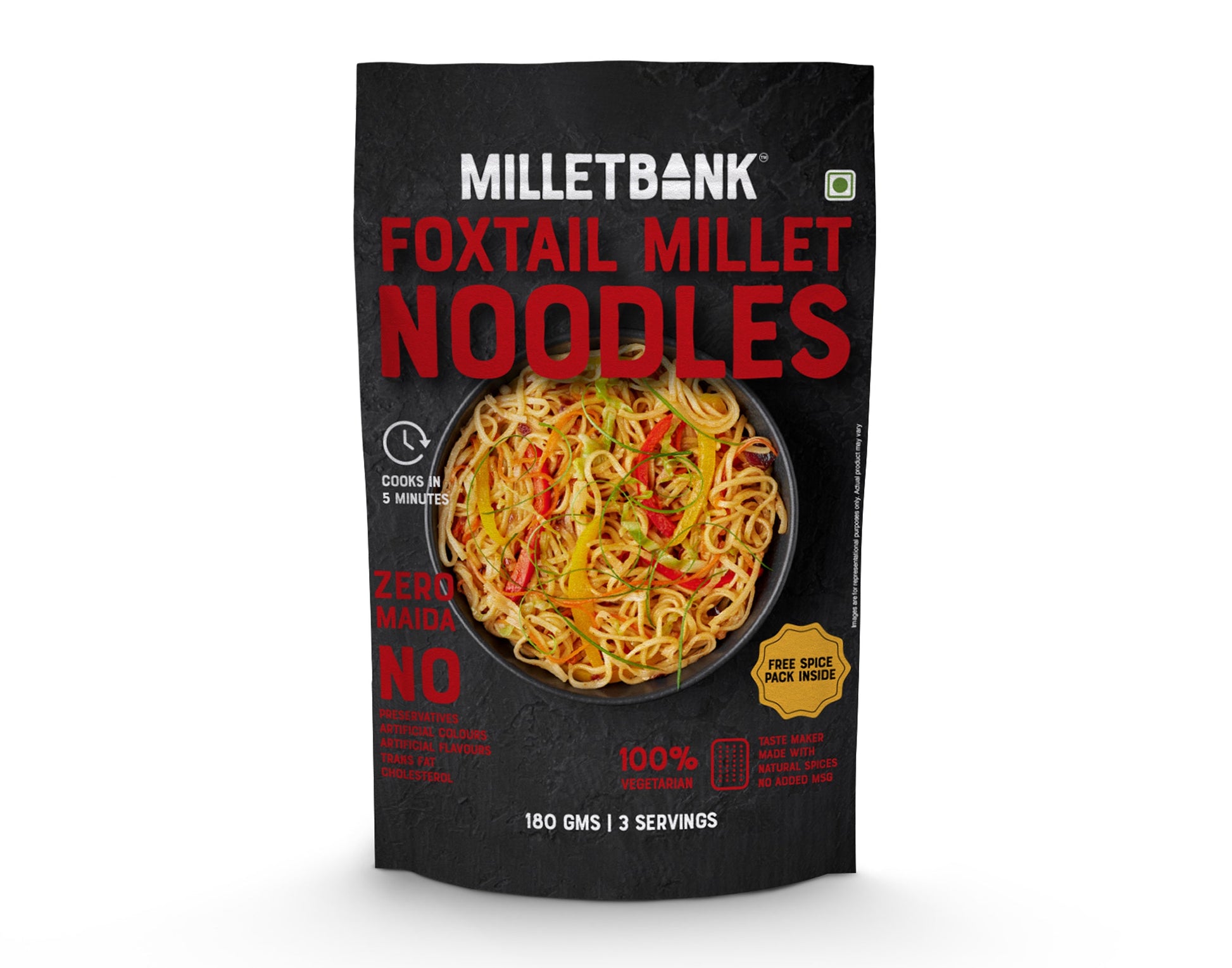 Foxtail Millet Noodles 
