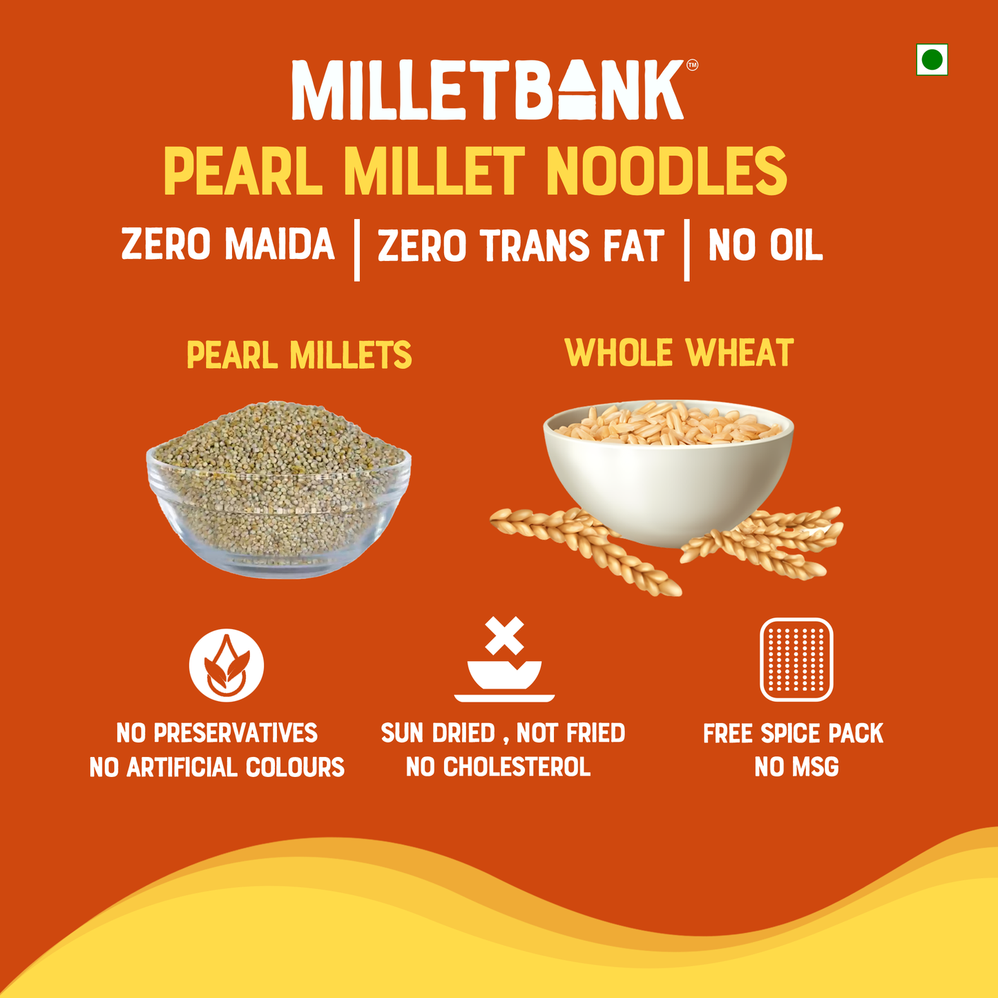 Pearl Millet Hakka Noodles
