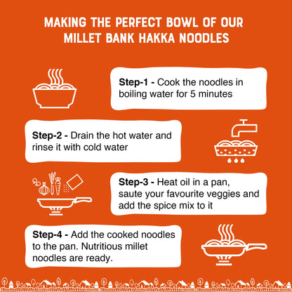 Pearl Millet Hakka Noodles