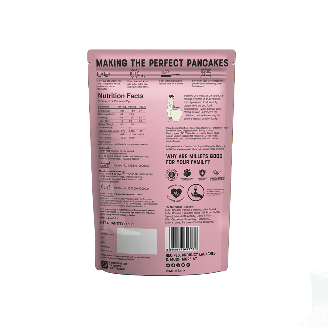 Chocolate Pancake Mix 

