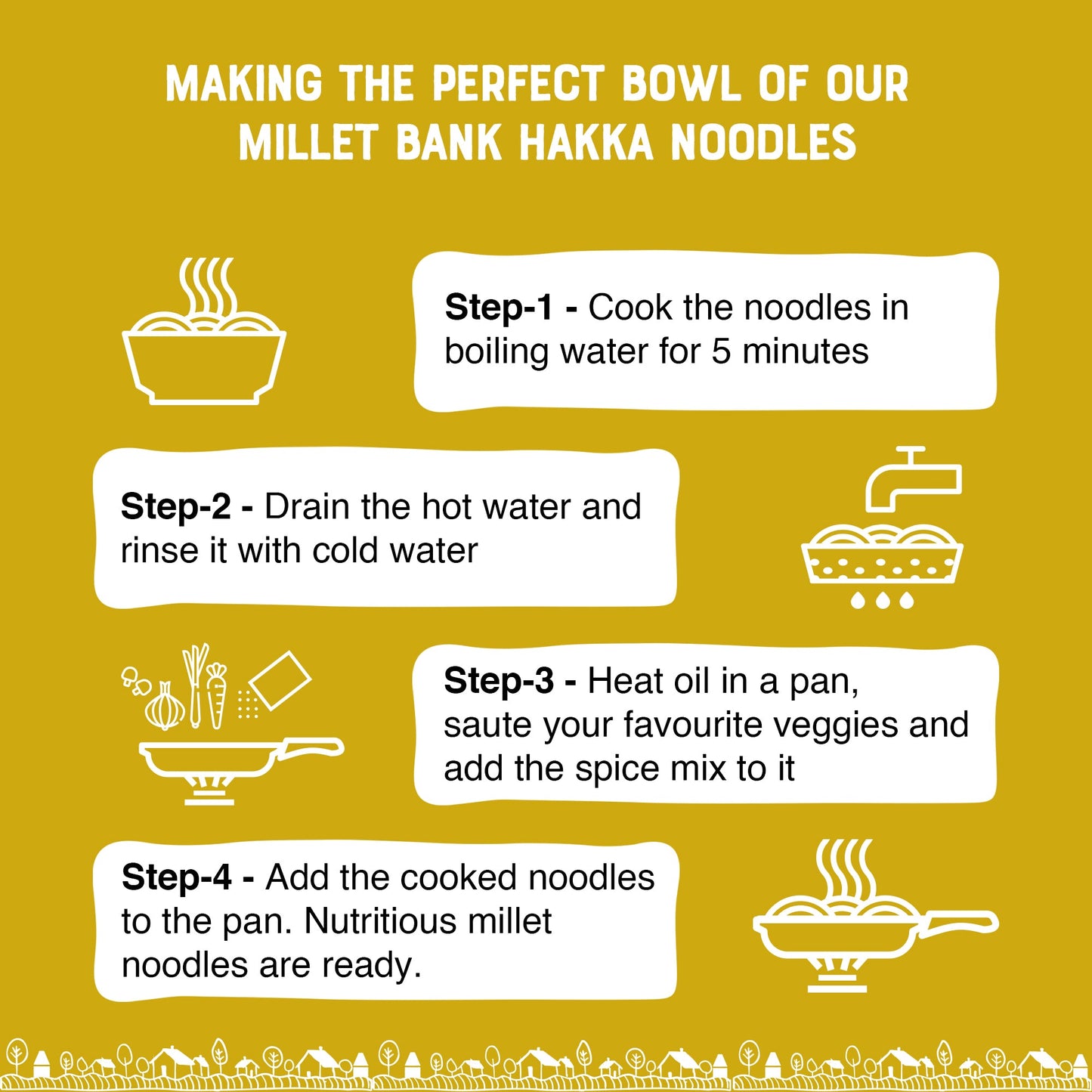 Foxtail Millet Hakka Noodles