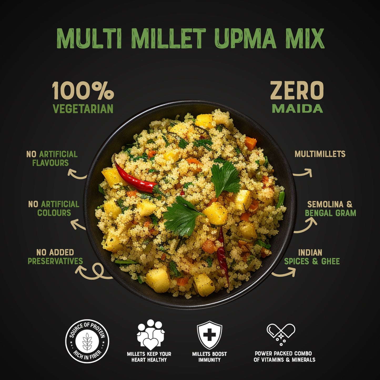 Multi Millet Upma